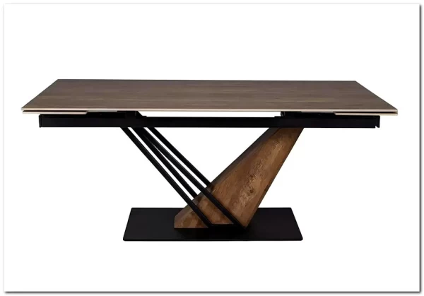 Стол обеденный Signal GENESIS Legno 160 (эффект дерева/дуб/черный)} заказать в Санкт Петербурге по цене 98 901 руб. с доставкой в Санкт Петербург