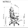 Кресло компьютерное Halmar NITRO 2 (красный/черный)} заказать в Санкт Петербурге по цене 43 394 руб. с доставкой в Санкт Петербург