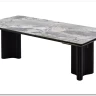 Стол АДАЖИО 240 (320) см MINERAL STONE NATURAL, керамика / Черный каркас} заказать в Санкт Петербурге по цене 123 150 руб. с доставкой в Санкт Петербург