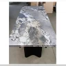 Стол АДАЖИО 240 (320) см MINERAL STONE NATURAL, керамика / Черный каркас} заказать в Санкт Петербурге по цене 123 150 руб. с доставкой в Санкт Петербург