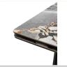 Стол АДАЖИО 240 (320) см MINERAL STONE NATURAL, керамика / Черный каркас} заказать в Санкт Петербурге по цене 123 150 руб. с доставкой в Санкт Петербург