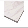 Стол BELLUNO 160 MARBLES KL-99 Белый мрамор матовый итальянская керамика/ белый каркас} заказать в Санкт Петербурге по цене 99 320 руб. с доставкой в Санкт Петербург