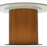 Стол MESA D120 цвет БЕЛЫЙ МРАМОР M326 / Каркас OAK, DISAUR} заказать в Санкт Петербурге по цене 68 300 руб. с доставкой в Санкт Петербург