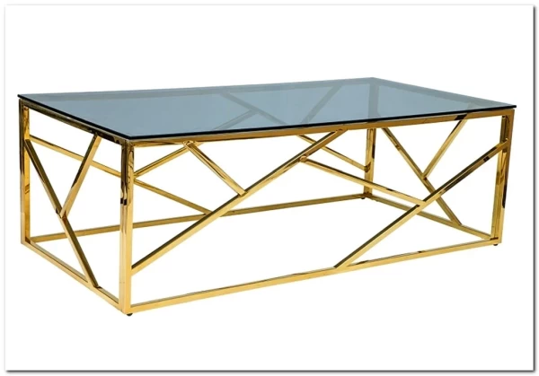 Журнальный стол ESCADA-A SIGNAL затемненное стекло - золото} заказать в Санкт Петербурге по цене 39 335 руб. с доставкой в Санкт Петербург
